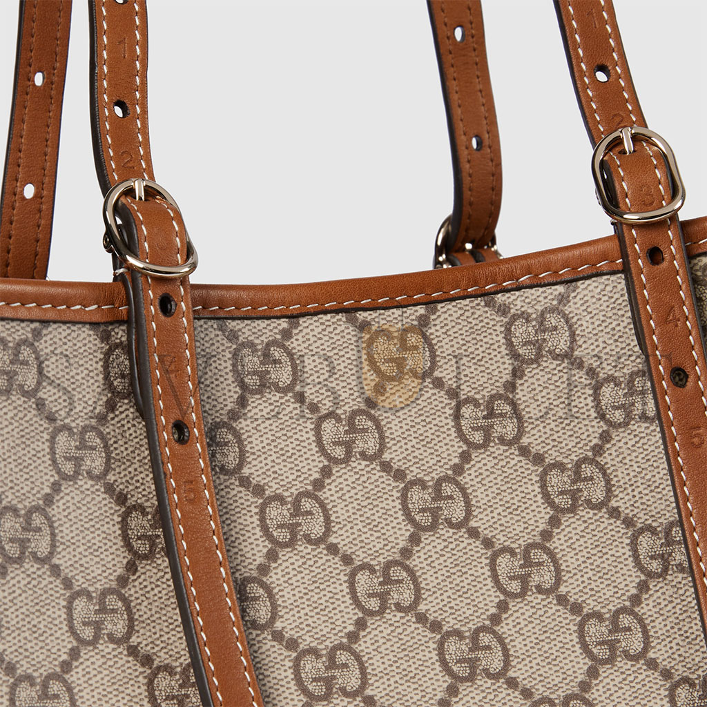 G*u*i gg emblem small tote bag ‎815214 (30*18*11cm)
